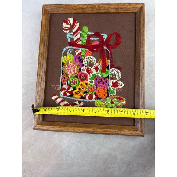Vintage Christmas Crewel Sweet Treats Very Rare & HTF! - Picture 7 of 7
